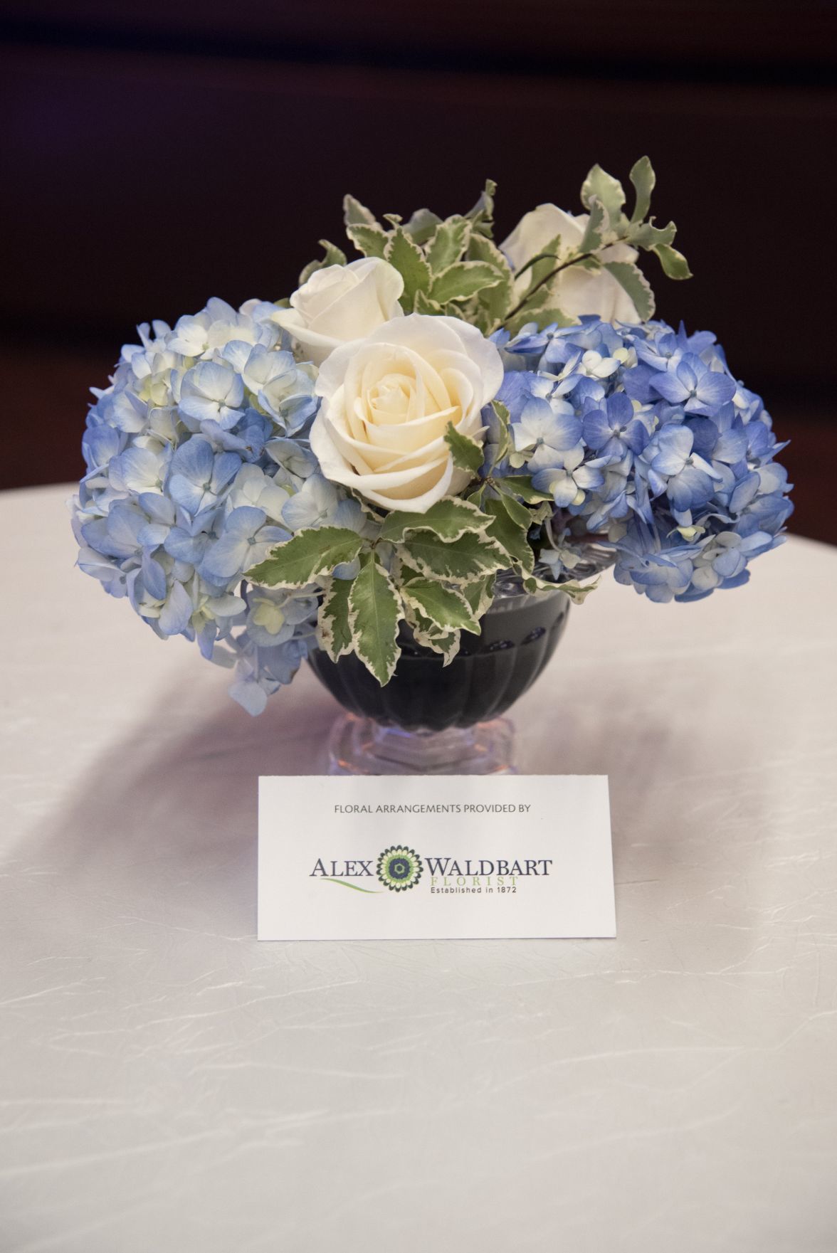 2019 Ladue News Design Awards Centerpieces by Alex Waldbart Florist